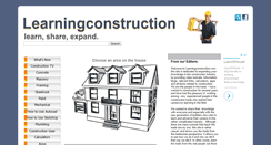 Desktop Screenshot of learningconstruction.com